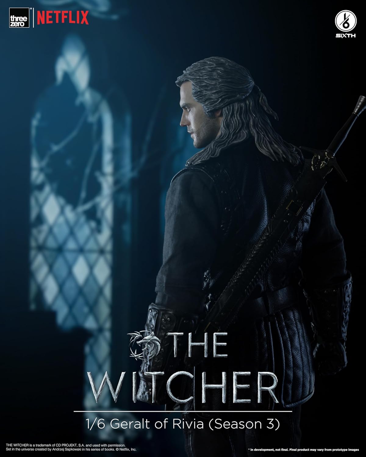 threezero The Witcher: Geralt of Rivia (Season 3) 1:6 Scale Action Figure
