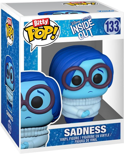 Funko Pop! Bitty: Pixar Mini Collectible Toys 4-Pack - Carl, Russell (Dug Days), Sadness, & Mystery Chase Figure (Styles May Vary