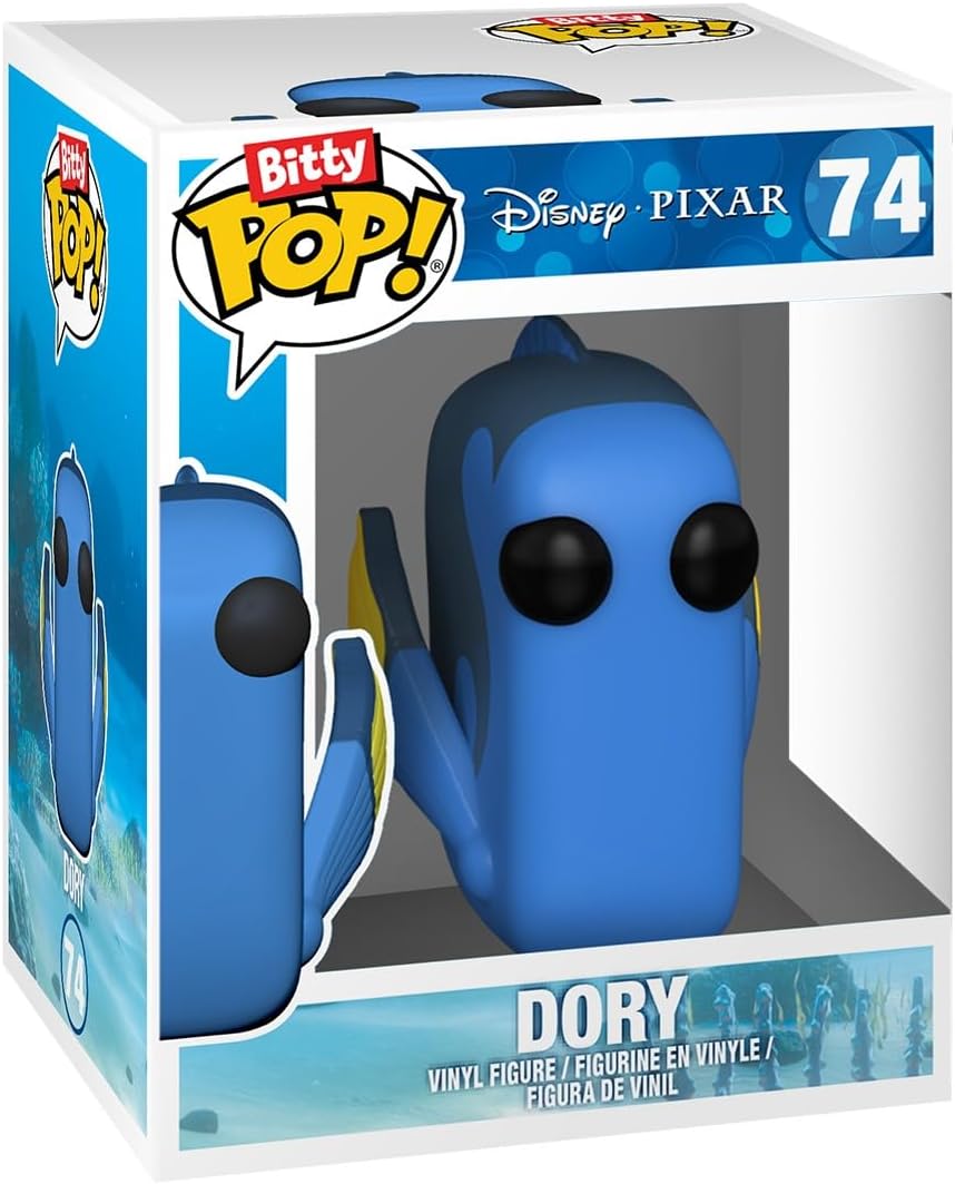 Funko Pop! Bitty: Pixar Mini Collectible Toys 4-Pack - Carl, Russell (Dug Days), Sadness, & Mystery Chase Figure (Styles May Vary