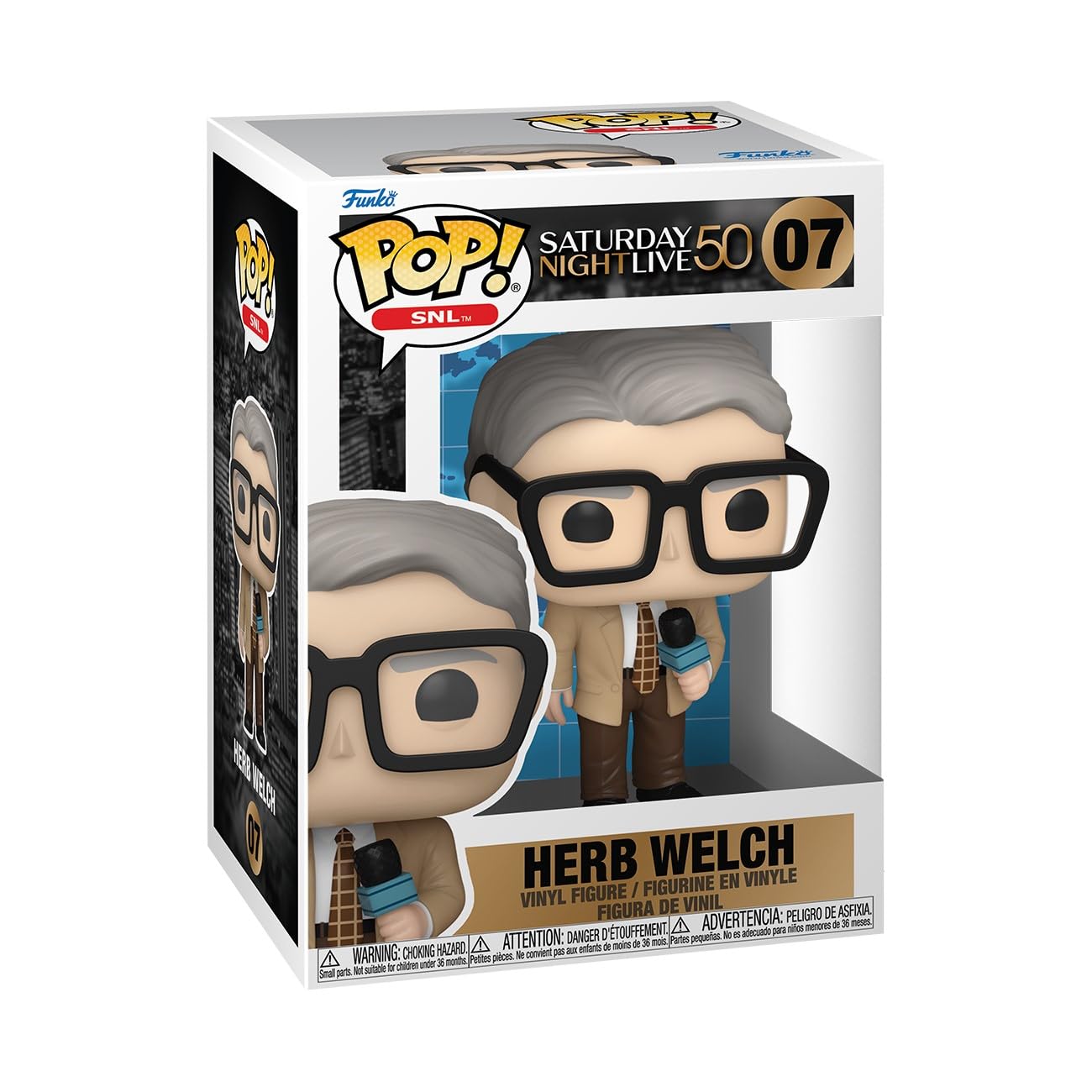 Funko Pop! TV: SNL 50th - Ed Grimley - Herb Welch - Saturday Night Live - Collectable Vinyl Figure - Gift Idea - Official Merchandise - Toys for Kids & Adults - TV Fans - Model Figure for Collectors