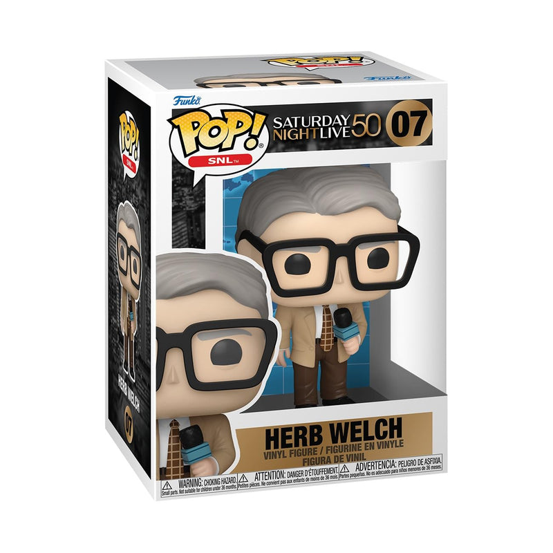 Funko Pop! TV: SNL 50th - Ed Grimley - Herb Welch - Saturday Night Live - Collectable Vinyl Figure - Gift Idea - Official Merchandise - Toys for Kids & Adults - TV Fans - Model Figure for Collectors