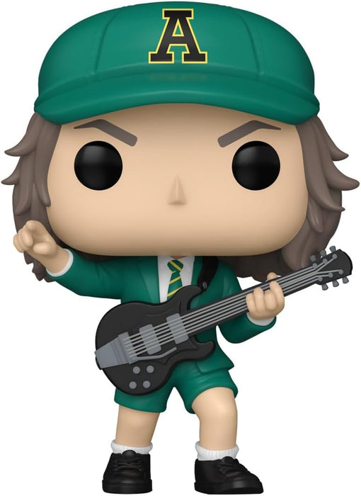 Funko Pop! Rocks: AC/DC - Angus Young - (Green) - Collectable Vinyl Figure - Gift Idea - Official Merchandise - Toys for Kids & Adults - Music Fans - Model Figure for Collectors and Display