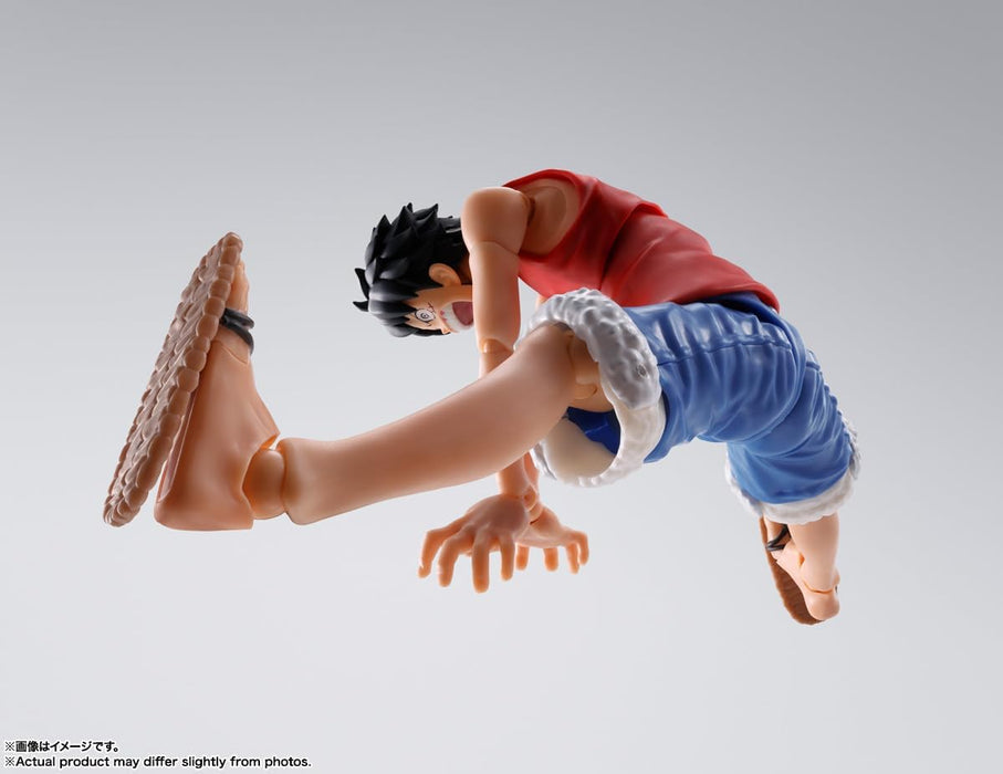 TAMASHII NATIONS One Piece figurine S.H. Figuarts Monkey D. Ruffy Romance Dawn 15 cm