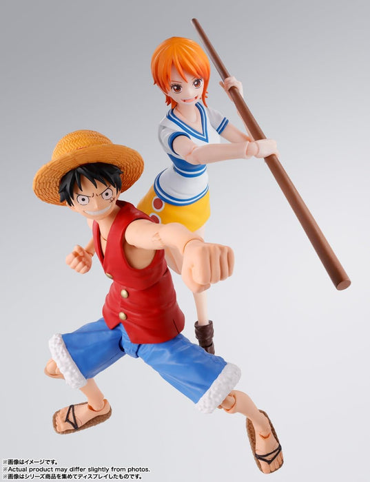 TAMASHII NATIONS One Piece figurine S.H. Figuarts Monkey D. Ruffy Romance Dawn 15 cm