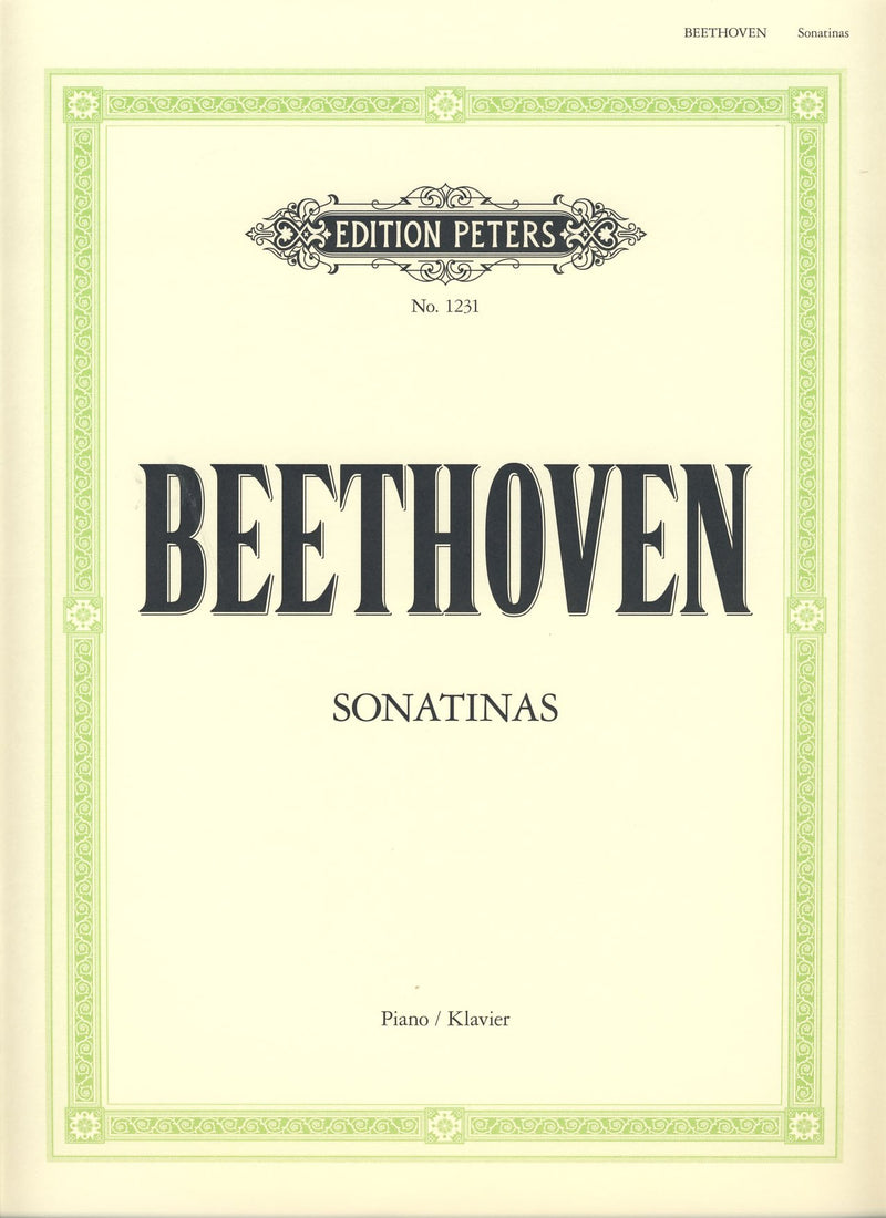BEETHOVEN - Sonatinas (6) para Piano (Kohler/Ruthardt