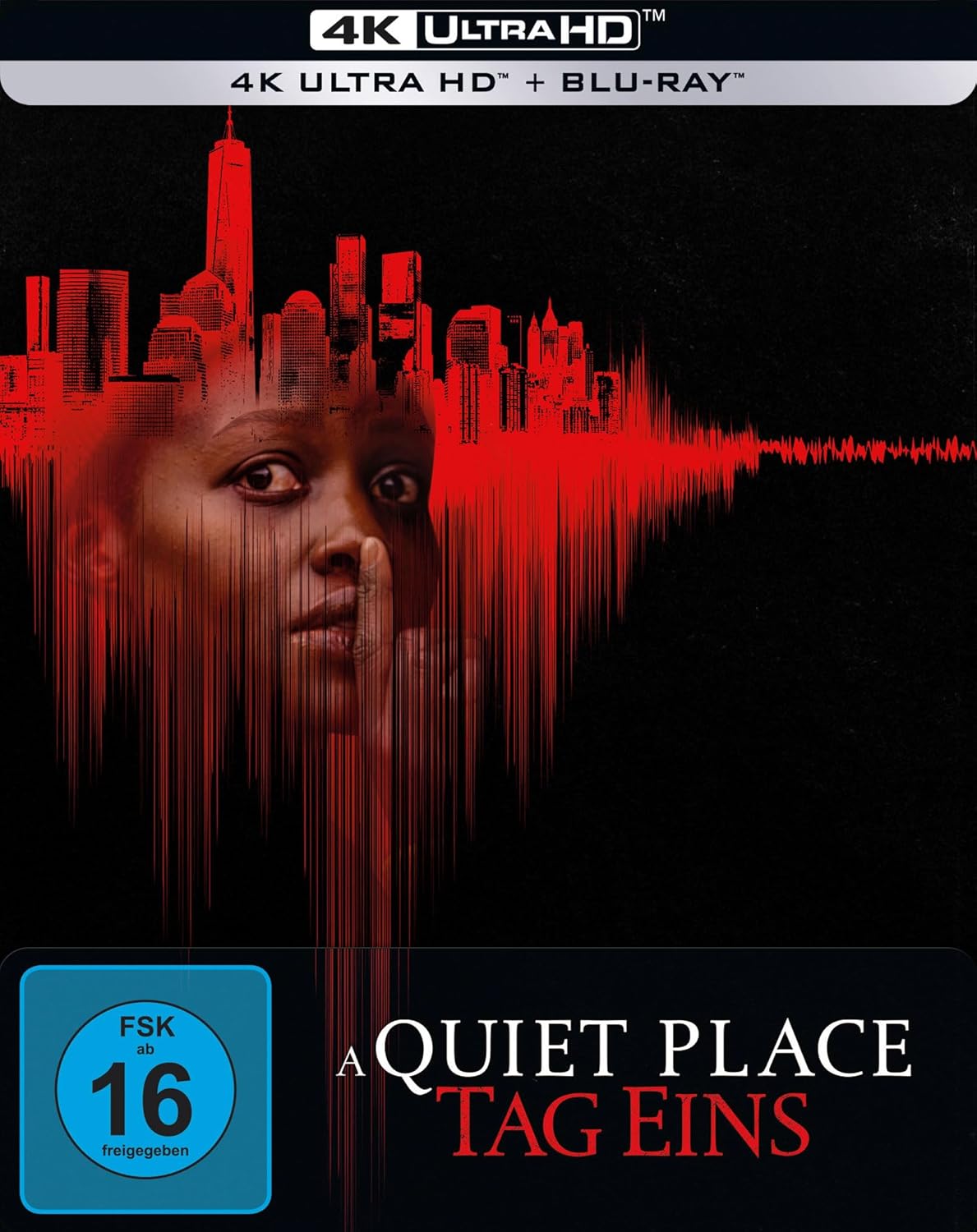 A Quiet Place: Tag Eins limited Steelbook (4K UHD + Blu-ray)