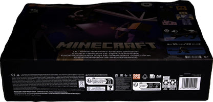 Mattel Minecraft Enderdraak, set actiefiguren, licht, geluid en mist, met Steve en Enderman, figuren op schaal van 8,25 cm HTN25