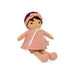 KALOO - Tendresse – My First Amandine Doll – Cloth Doll 32 cm – Pink Chiffon Dress – Matte Skin – Pretty Gift Box and Personalised Ribbon – from Birth