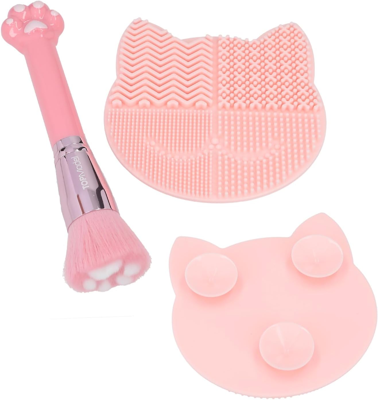 Depesche Topmodel Beauty And Me Kitty Style Brush And Cleaning Pad