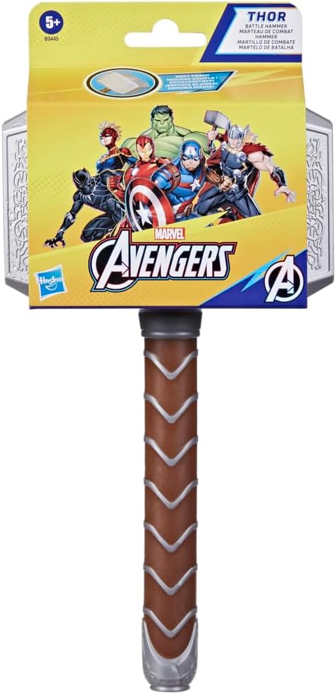 AVENGERS Marvel Thor Battle Hammer Soft Foam Toy Superhero Toy for Kids Ages 5+