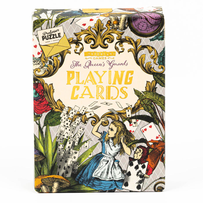 Professor PUZZLE The Queen's Guards Playing Cards