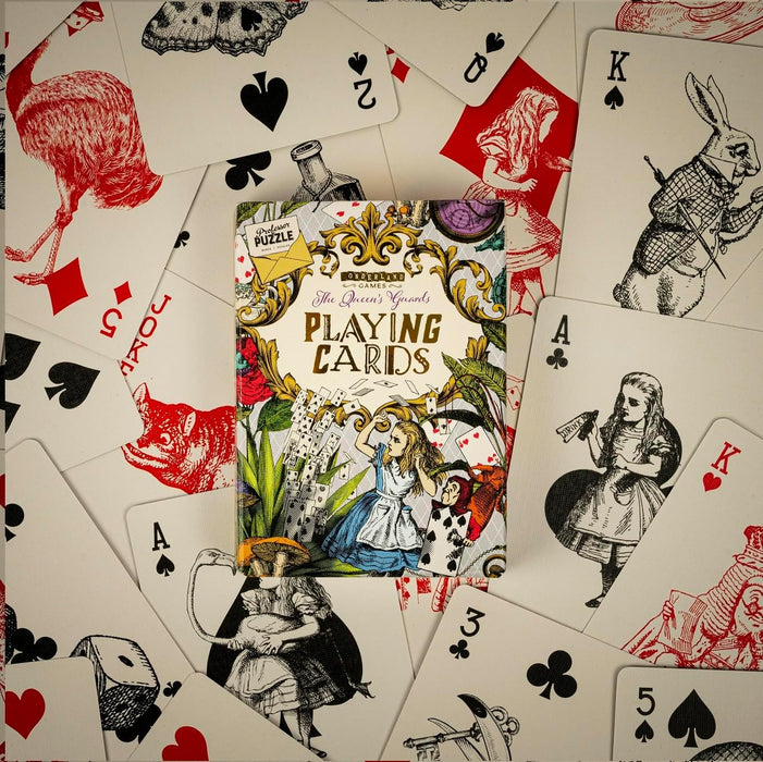 Professor PUZZLE The Queen's Guards Playing Cards