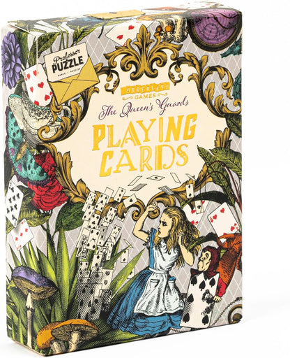 Professor PUZZLE The Queen's Guards Playing Cards