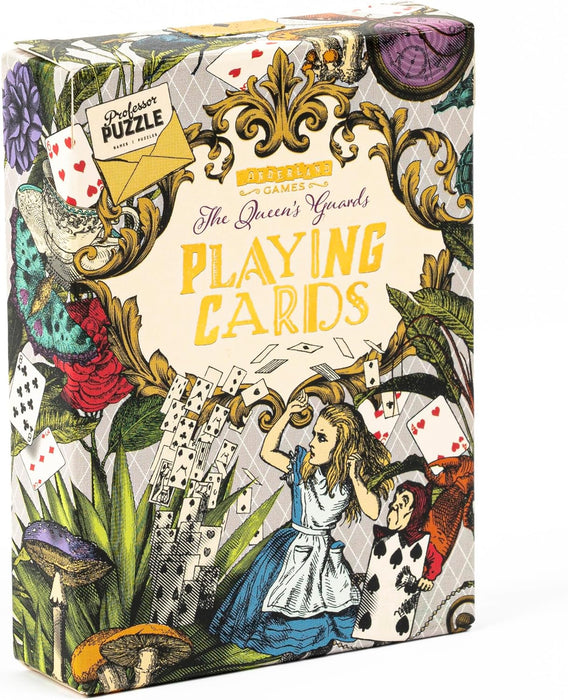 Professor PUZZLE The Queen's Guards Playing Cards