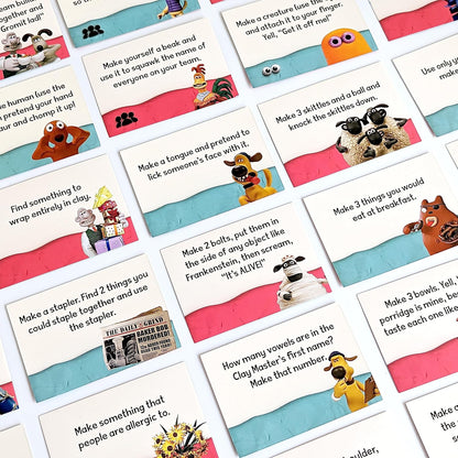 Obey the Clay: Wallace and Gromit, Shaun the Sheep, Chicken Run Family Game for Kids and Adults and Teens