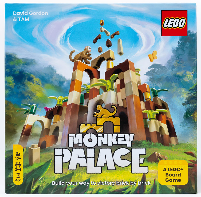 Dotted Games - Monkey Palace: A LEGO Board Game - Build Your Way to Victory Brick by Brick! Fun Family Brick-Building Game for Kids & Adults, Ages 10+, 2-4 Players, 45 Minute Playtime