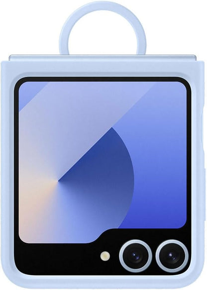 Samsung Galaxy Official Silicone Case with Ring for Galaxy Z Flip6, Blue