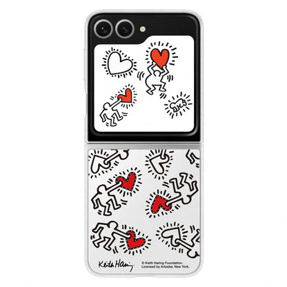 Samsung Galaxy Official Keith Haring Flipsuit Case for Galaxy Z Flip6, White