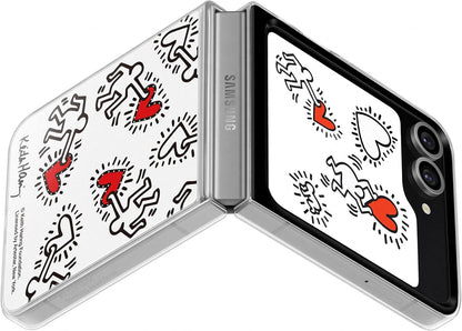 Samsung Galaxy Official Keith Haring Flipsuit Case for Galaxy Z Flip6, White
