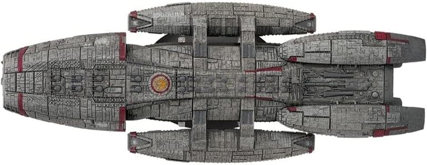 Hero Collector Eaglemoss Galactica (Blood & Chrome) | Battlestar Galactica Ships Collection | Model Replica