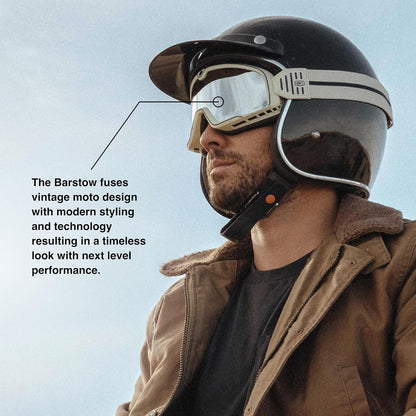 100% Barstow Goggle Jane Motorcycles / Mirror Lens