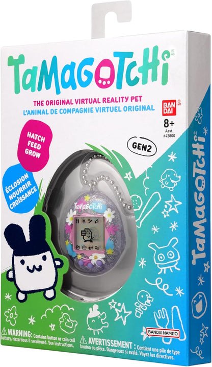 TAMAGOTCHI Bandai Original Flower Perfume Digital Pet | Nurture And Raise The Original Electronic Pet Japanese Kids Toys For Girls And Boys Make Great 90s Retro Gifts