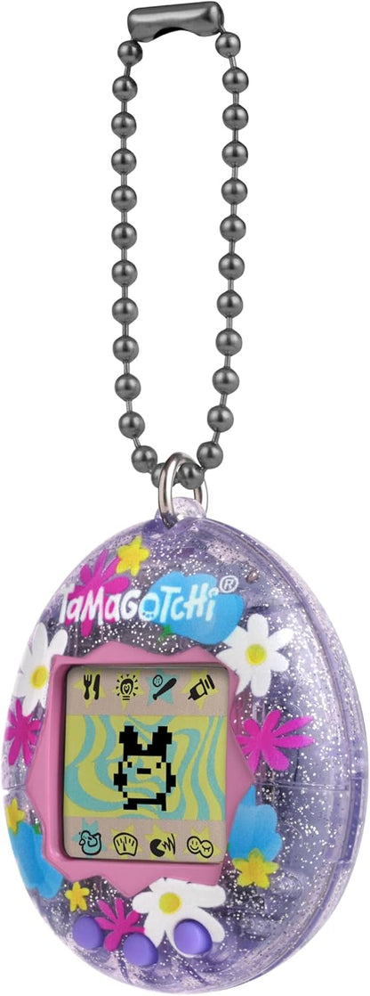 TAMAGOTCHI Bandai Original Flower Perfume Digital Pet | Nurture And Raise The Original Electronic Pet Japanese Kids Toys For Girls And Boys Make Great 90s Retro Gifts
