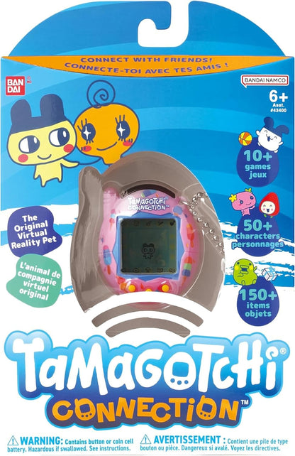 Bandai Tamagotchi Connection Digital Pet Ice Cream Shell | Tamagotchi Virtual Pet Electronic Toy With Infra-Red Connection For Shared Fun | Kids Toys For Girls And Boys Are Great Japanese Gifts