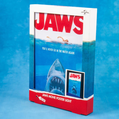 Fizz Creations Officially licensed Universal Classics Jaws Poster Light