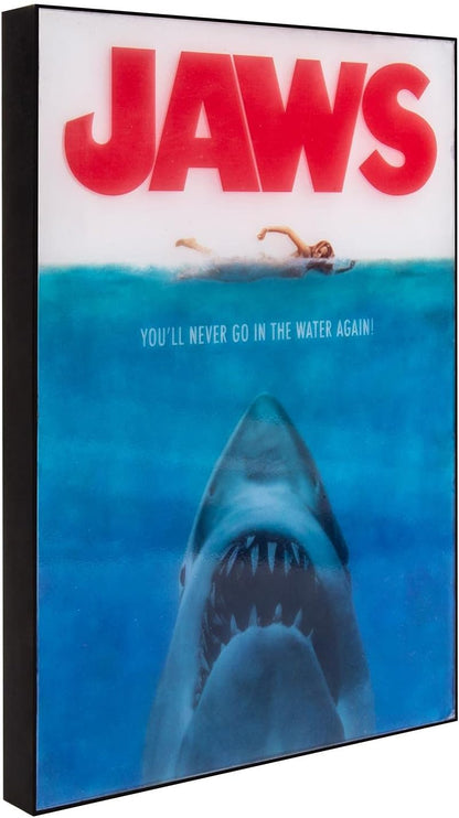 Fizz Creations Officially licensed Universal Classics Jaws Poster Light