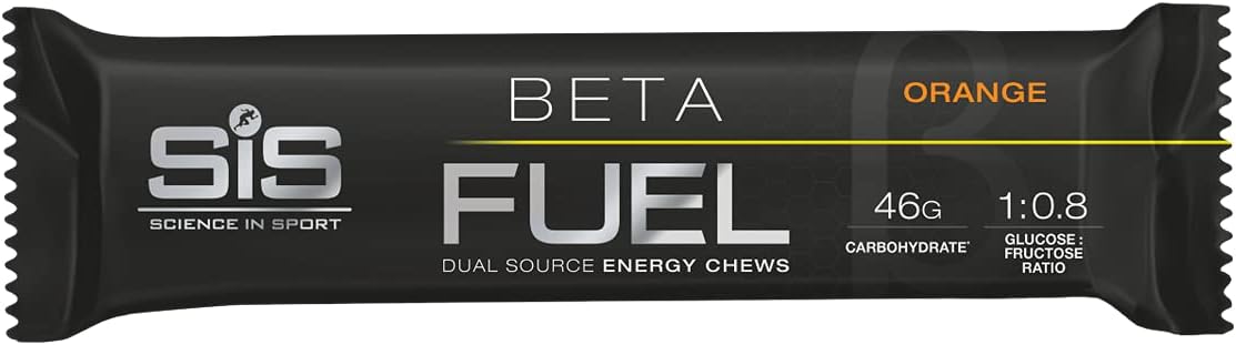 Beta Fuel Energy Chew - box of 6 x 60g - orange