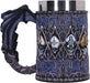 Nemesis Now Ghost Papa Emeritus Evolution Tankard 15.5cm, Resin, Official Ghost Merchandise, Ghost Tankard, Ghost Band Beer Mug, Cast in The Finest Resin, Expertly Hand-Painted