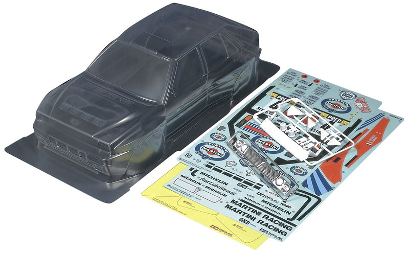 TAMIYA 51401 Car Kit Lancia Delta HF Integrale - Accessories for Remote Controlled Car, Replacement Body, RC Model Building, Multi-Coloured