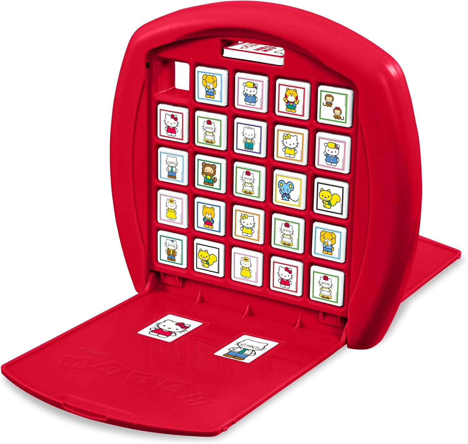 Top Trumps Hello Kitty Match features 15 of your favourite Hello Kitty friends travel board game gift and toy for Boys and Girls Aged 4 plus