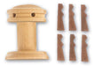 CAPSTAN VERTICAL + GUARDAINFANTES 25 mm (1 unit