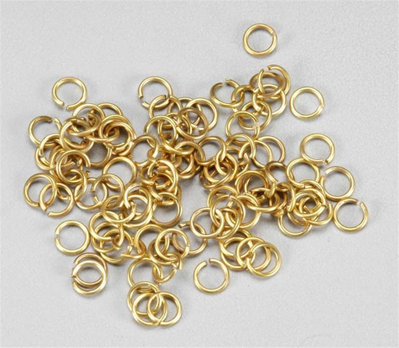 Brass Rings 4Mm (100U)