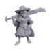 WizKids Pathfinder Deep Cuts Female Halfling Magus Low-Level | Unpainted Miniatures | Wave 23 Plastic Female Halfling Magus Low-Level