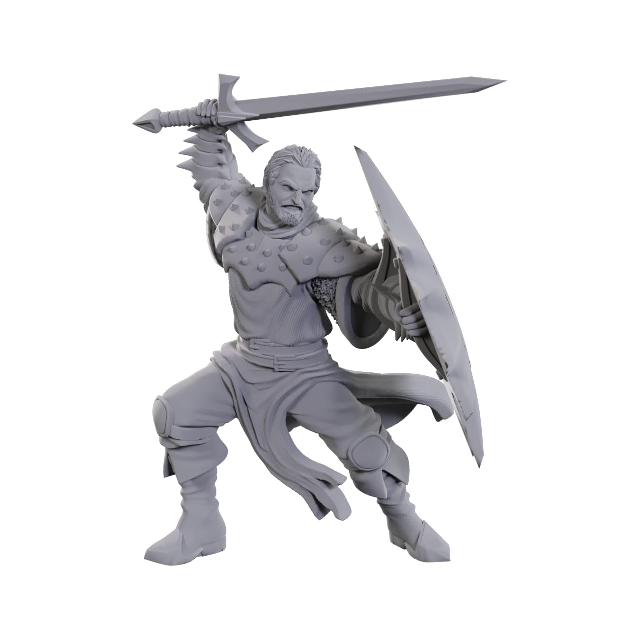 WizKids Dungeons & Dragons Nolzur's Marvelous Miniatures Dragon Army Soldier | Unpainted Miniatures | Wave 23 Plastic Dragon Army Soldier