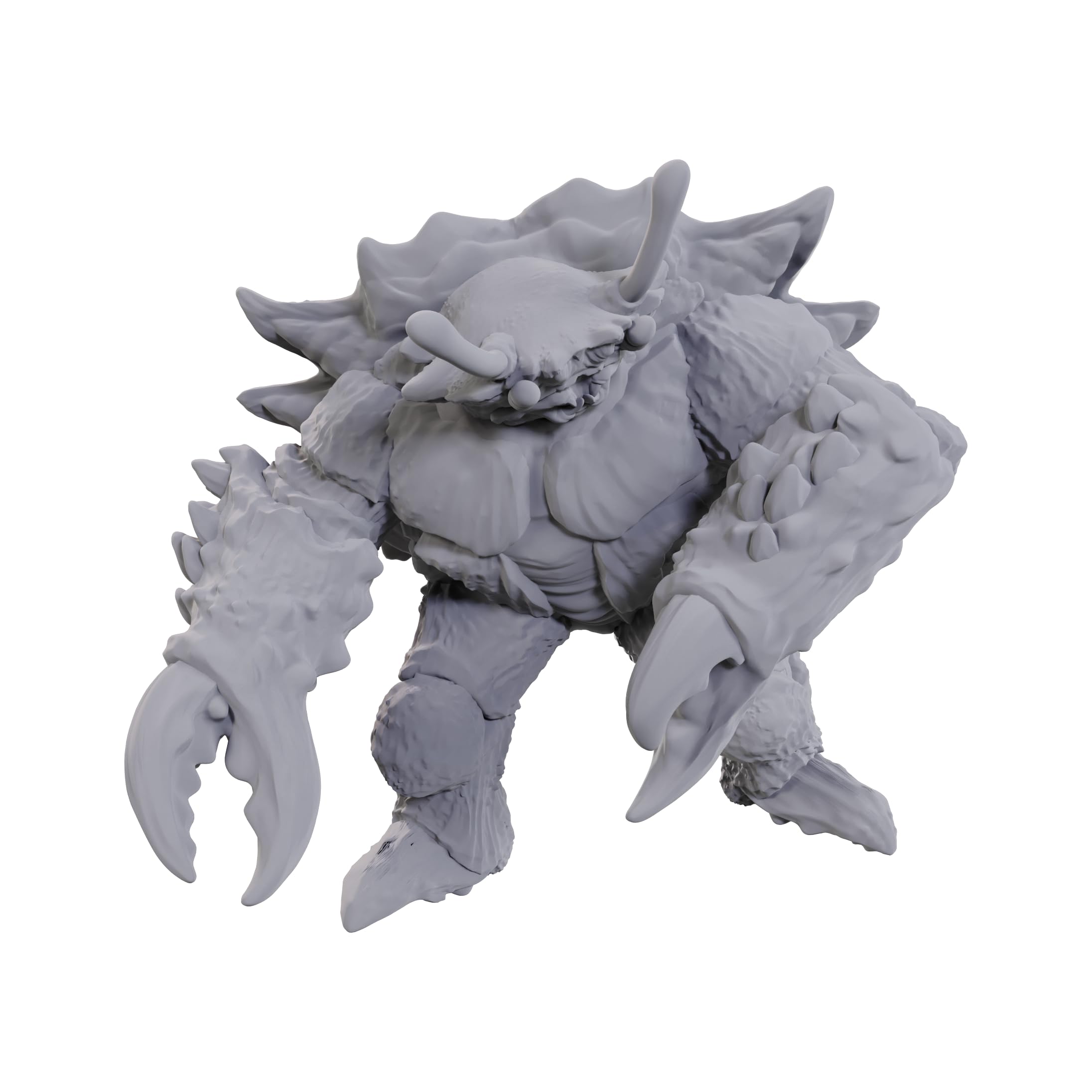 WizKids Dungeons & Dragons Nolzur's Marvelous Miniatures Crabfolk | Unpainted Miniatures | Wave 23