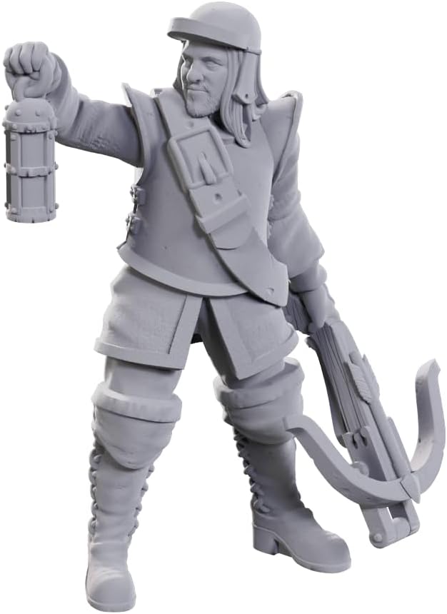 WizKids Deep Cuts: Roadwardens Male & Female | Unpainted Miniatures | Wave 23