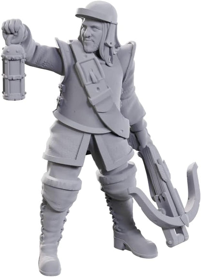 WizKids Deep Cuts: Roadwardens Male & Female | Unpainted Miniatures | Wave 23