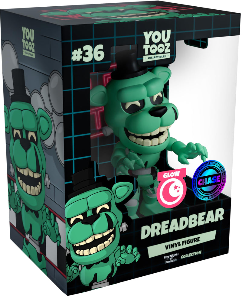 Youtooz FNAF Dreadbear 4.8”, Dread Bear Vinyl Figure, Collectible Dreadbear from Five Nights at Freddy’s by Youtooz FNAF Collection