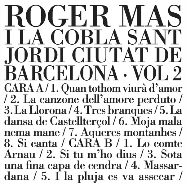I La Cobla De Sant Jordi Ciutat De Barcelona Vol. 2