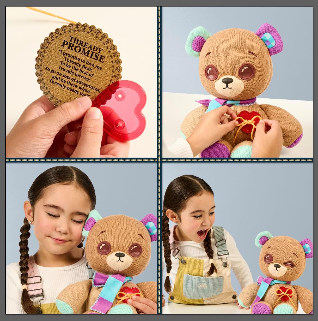Thready Bear Single Pk