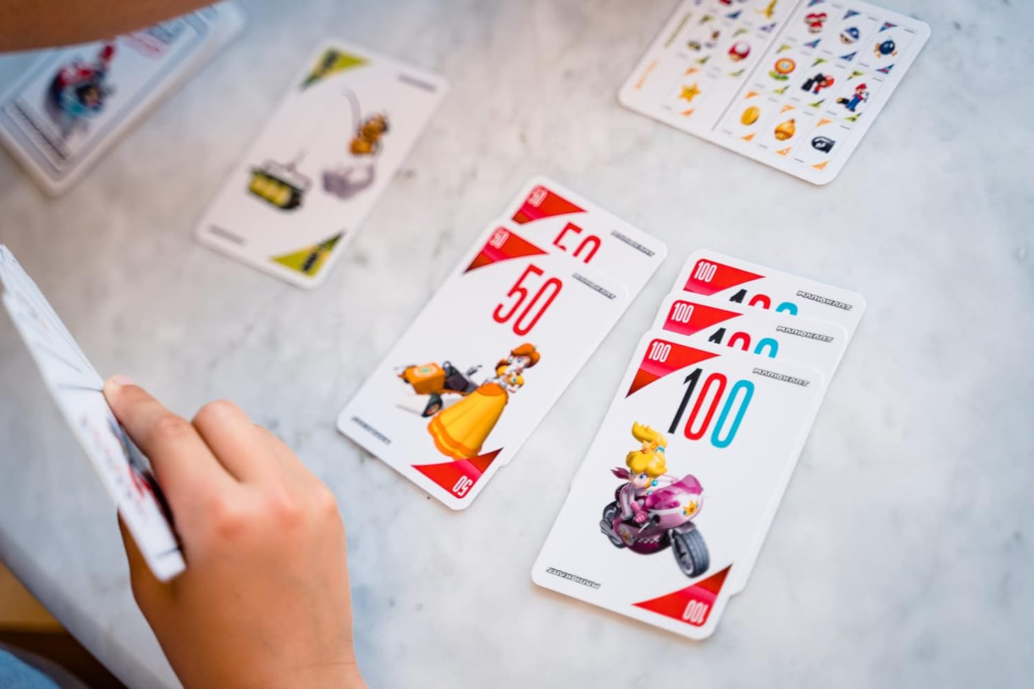 Dujardin — Mille Bornes Mario Kart — Board game — Board game — Reach 1000 terminals first — Family game — 2 players and more — From 7 years old