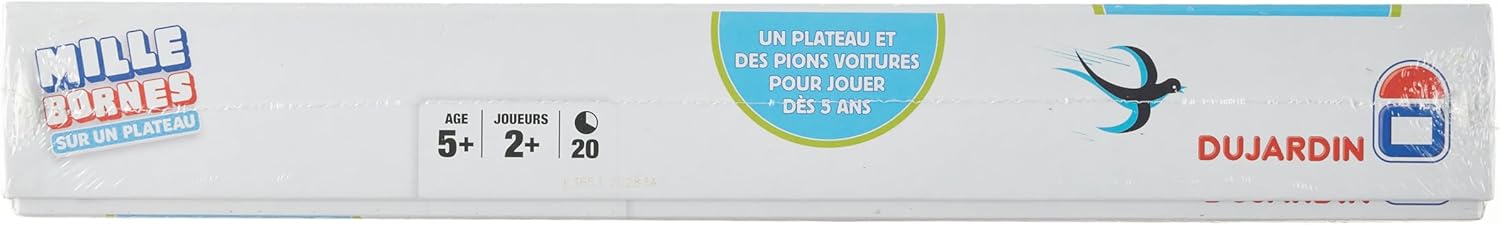 Dujardin 59019 Tausend Bornes das Klassische Tablett, Mehrfarbig, L