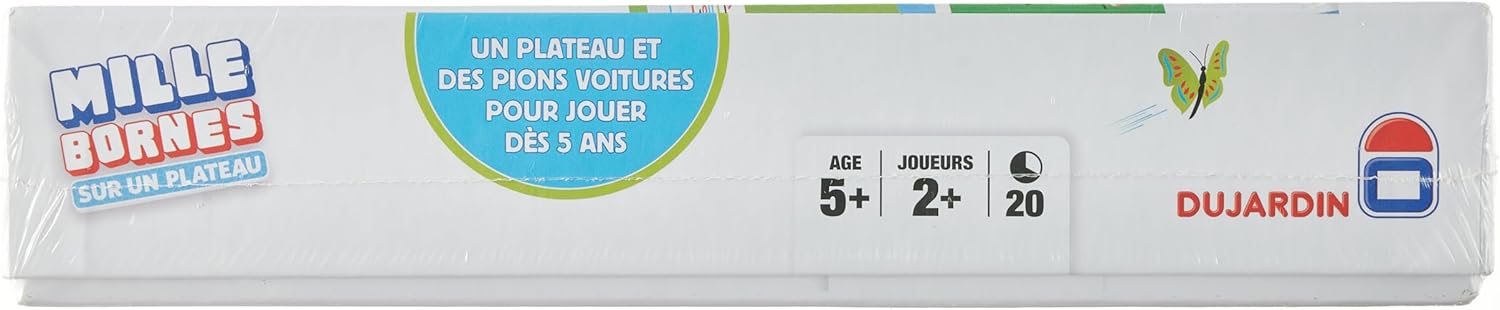 Dujardin 59019 Tausend Bornes das Klassische Tablett, Mehrfarbig, L