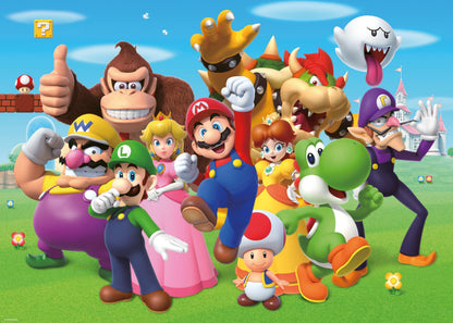 Ravensburger Puzzle 12000455 - Super Mario - 1000 Teile Puzzle für Erwachsene und Kinder ab 14 Jahren, Super Mario Puzzle, Geschenk für Fans von Super Mario