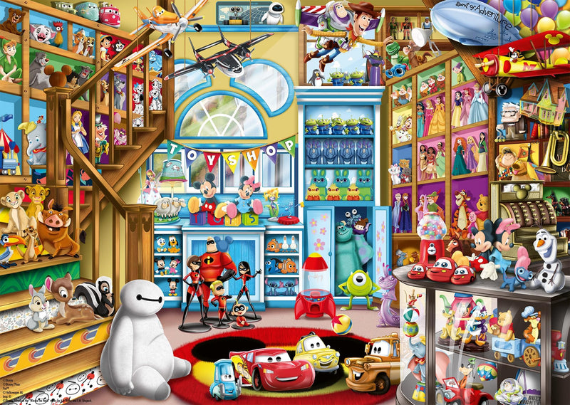 Ravensburger Disney Pixar Toy Store 1000 Piece Jigsaw Puzzle for Adults & Kids Age 12 Years Up