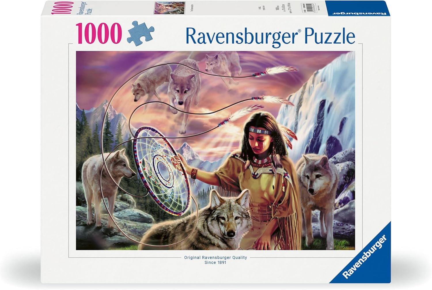 Ravensburger Puzzle 12000624 - Die Traumfängerin - 1000 Teile Puzzle für Erwachsene und Kinder ab 14 Jahren Neues design